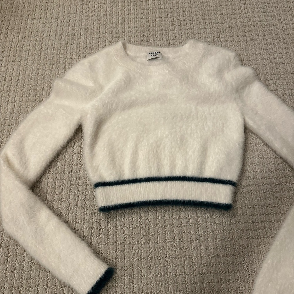 Aritzia Sunday Best cropped sweater